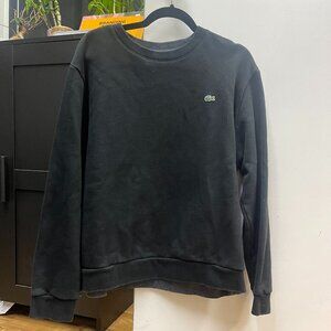Lacoste black sweater xl